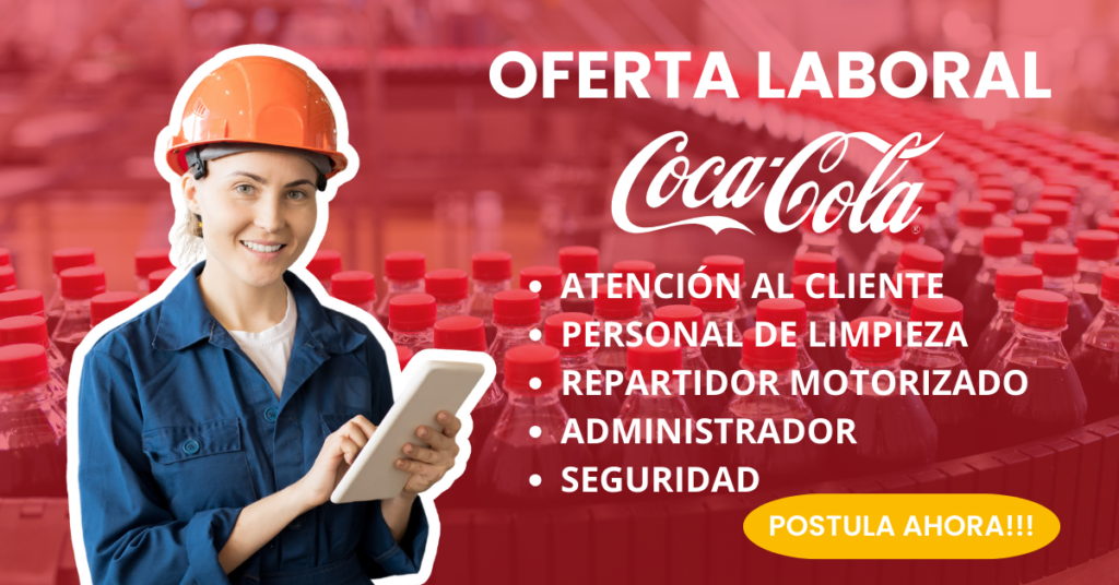 EMPLEOS PARA COCA COLA