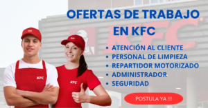 SE NECESITA PERSONAL PARA KFC